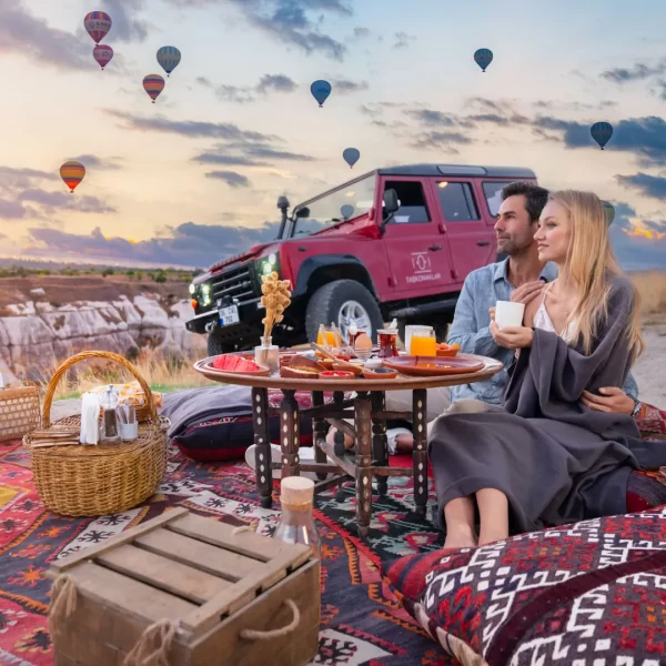 Exclusive Cappadocia Sunrise Balloon Ride with Gourmet Breakfast